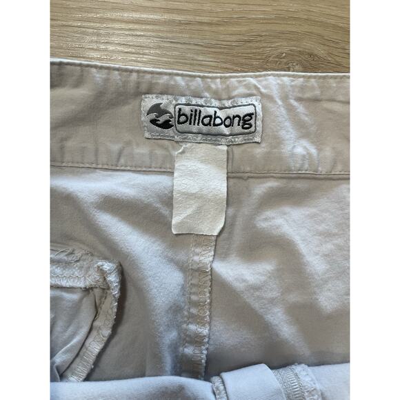 Billabong Women's Crop Capri Pants Khaki Tan 22" Inseam - Picture 5 of 10